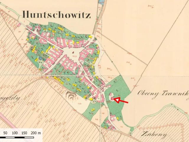 Unčovice – tvrz