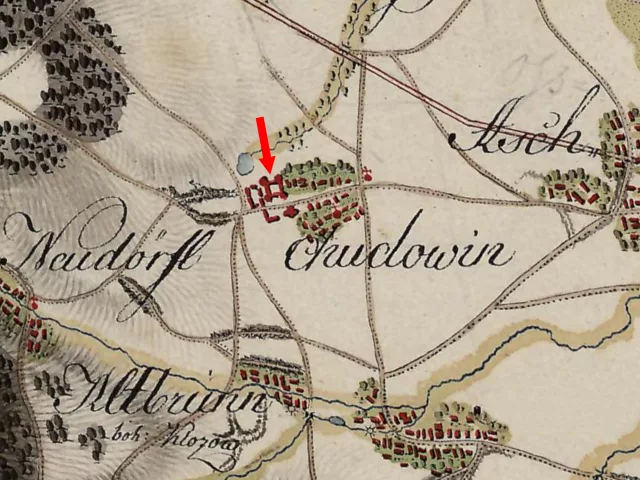 Chudobín – tvrz, zámek