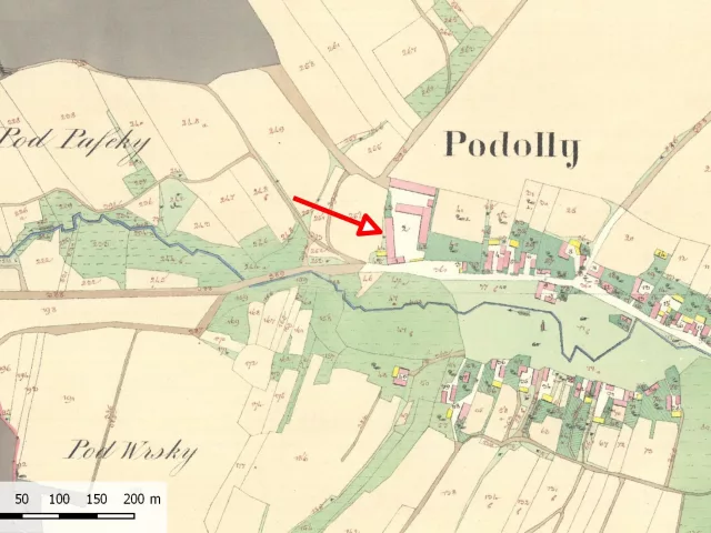 Podolí u Bouzova – tvrz