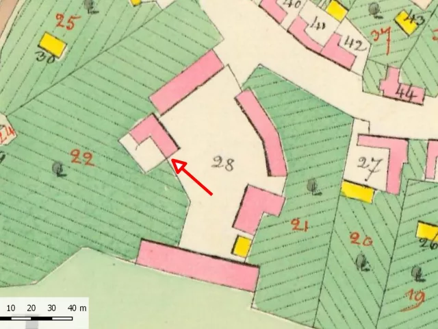 Ludéřov – tvrz, zámek