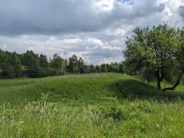 Velká Střelná – tvrz (motte)