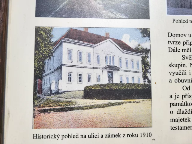 Víceměřice – tvrz, zámek