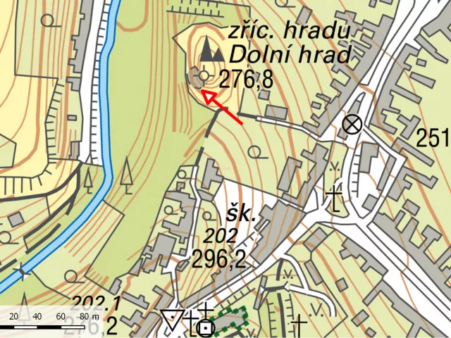 Otaslavice – hrad