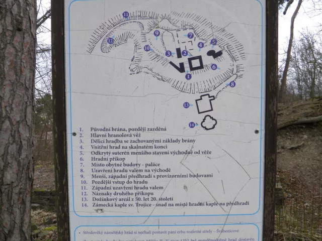 Náměšť na Hané – hrad