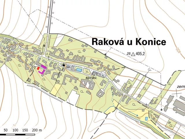 Raková u Konice – tvrz